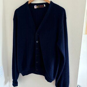 Vintage Jersild Navy Blue Cardigan